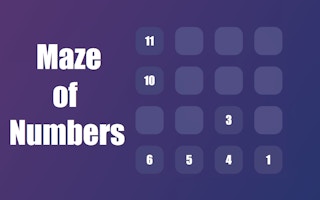 Image Maze of Numbers