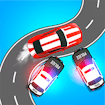 Police Car Chase ZigZag Escape 3D Driving Game