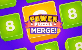 Image Power Puzzle - Merge Numbers